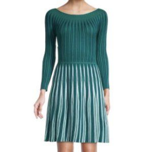 Emporio Armani Knit Three-Quarter Sleeve Dress